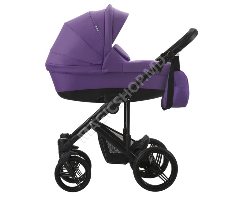 Детская коляска Bebetto MAGNUM 2 в 1 (зеленый, фиолетовый)